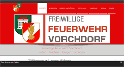 Desktop Screenshot of ff-vorchdorf.at